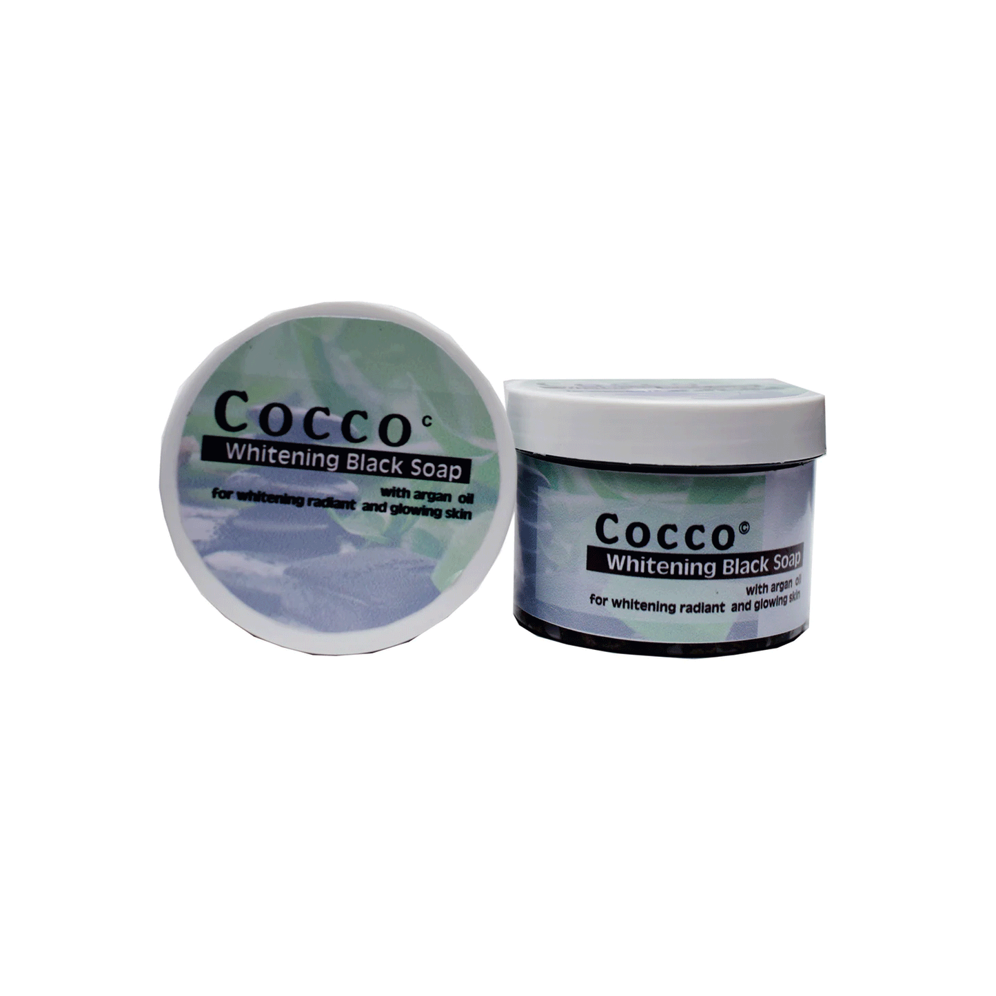 Cocco Whitening Black Soap with Argan Oil
