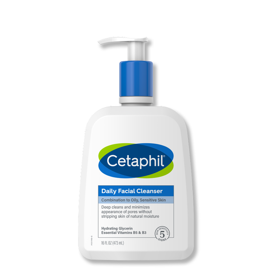 Cetaphil Facial Cleanser Daily Face Wash 16oz