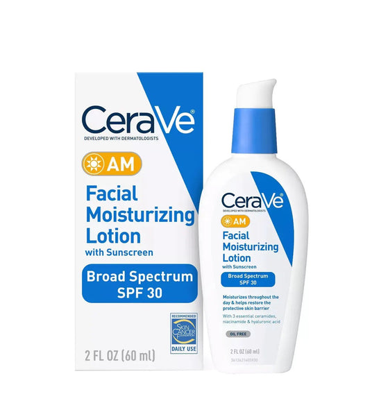 CeraVe Facial AM Facial Moisturizing Lotion with Sunscreen