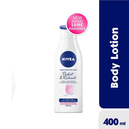 NIVEA PERFECT & RADIANT BODY LOTION 400ml