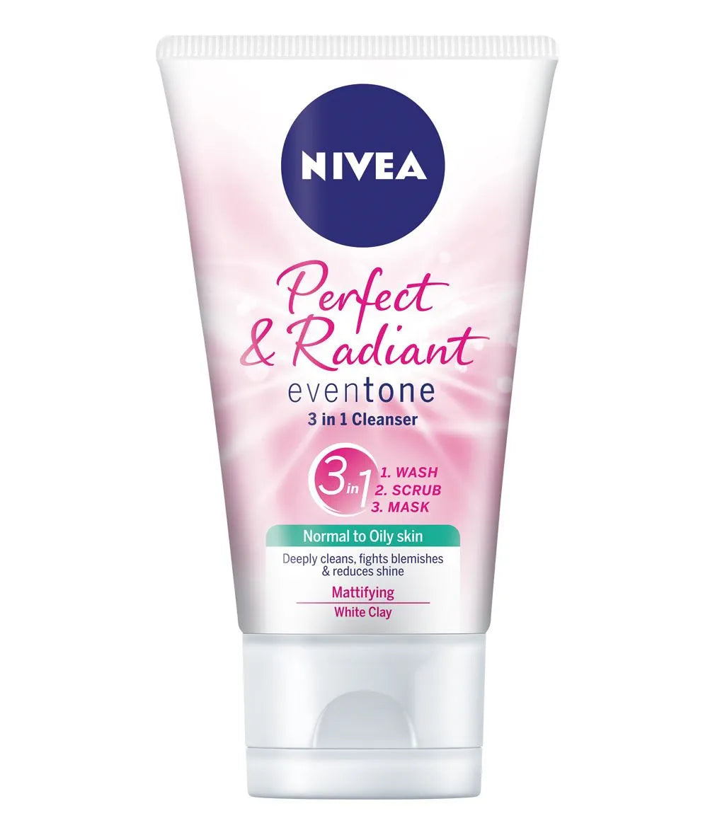 NIVEA PERFECT & RADIANT 3 IN 1 CLEANSER 150ml