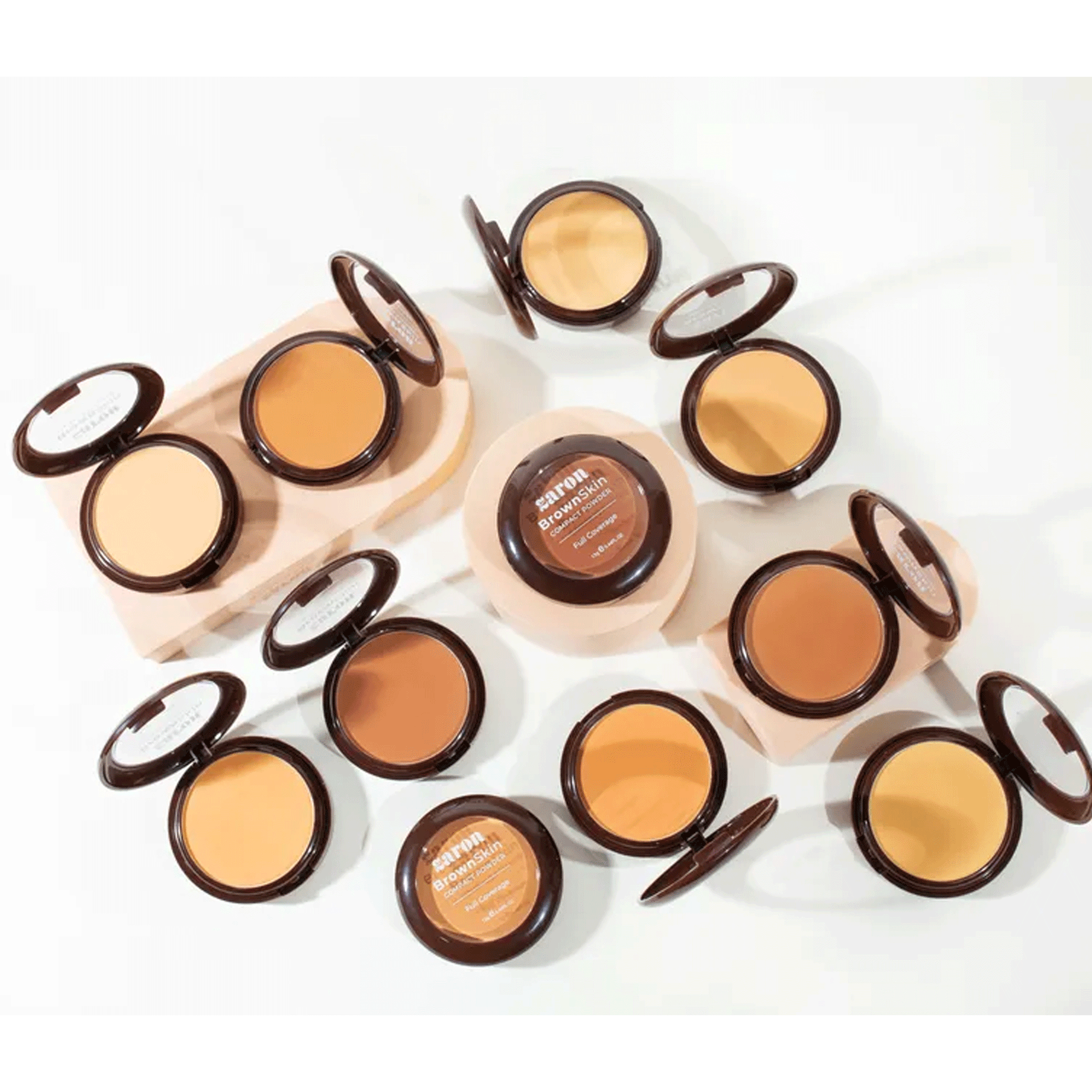 Brown Skin Compact Powder