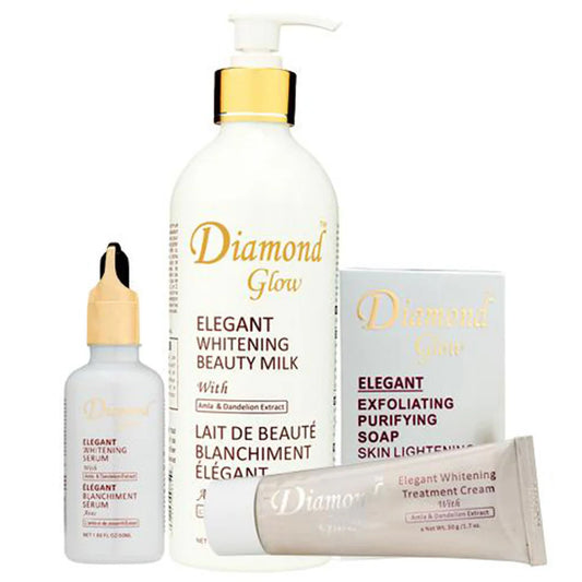 Diamond Glow Elegant Beauty Set (4pc Set)