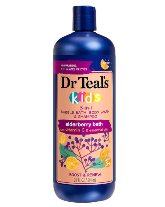 Dr Teal's Kids 3-in-1 Bubble Bath 20fl oz