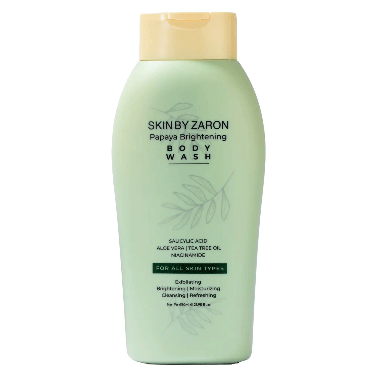 Skin By Zaron Papaya Brightening Body Wash