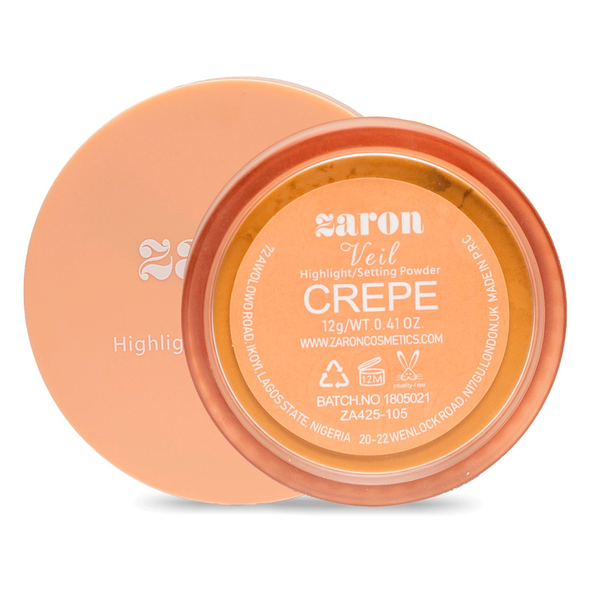 Zaron Veil Highlight/Setting Powder