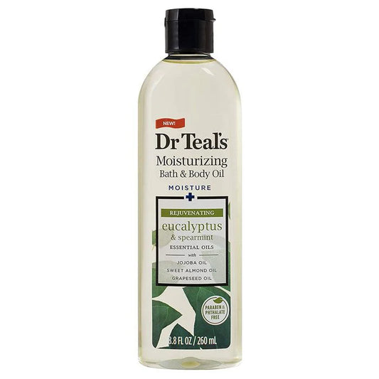 Dr Teal's Moisturizing Bath & Body Oil, Eucalyptus 8.8fl oz